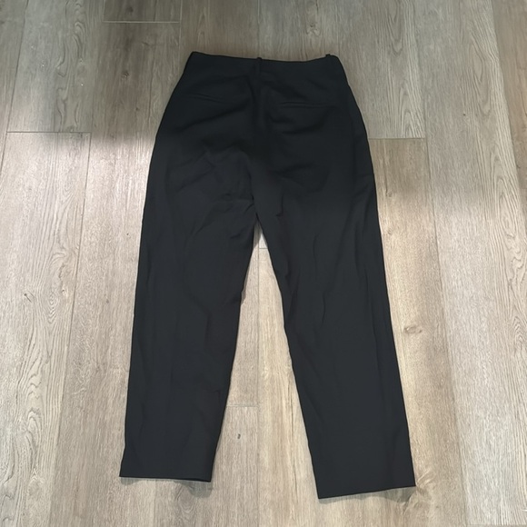 NWT! Banana Republic Black High-Rise Slim Italian Wool Ankle Pant - Multiple🔹🤎 - Picture 6 of 6